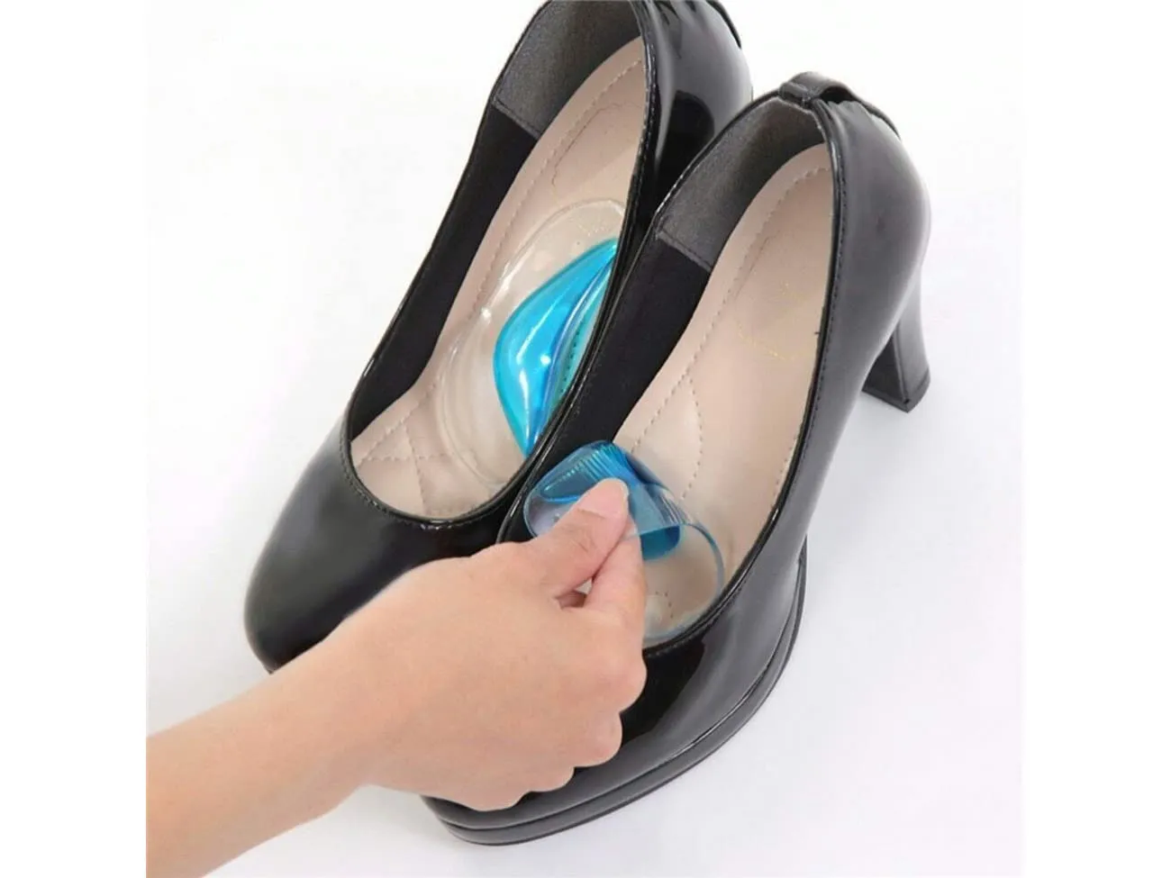 4 Pairs Arch Support Insoles Orthotic Flatfoot Shoes Inserts Health Care High Heel Pain (Clear, Kids) Clear
