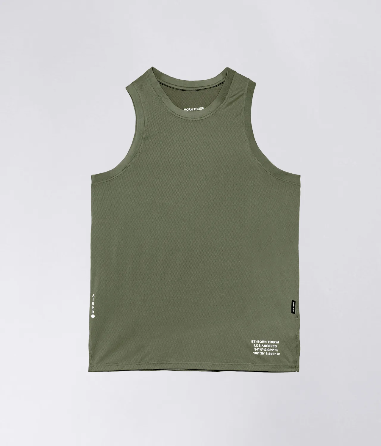 4200 . AirPro Regular-Fit Tank Top - Military Green