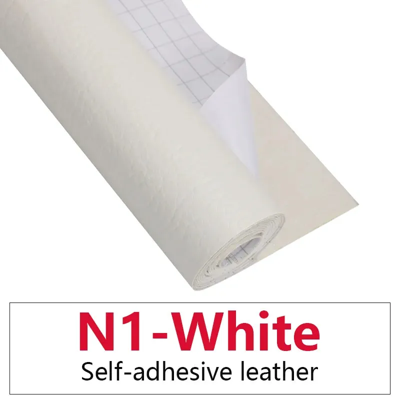 50x137CM Self Adhesive PU Leather Fabric Patch Car Seat Sofa Repairing Patches Stick-On Leather PU Fabrics Stickers Patches