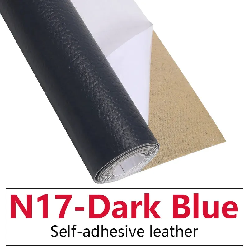50x137CM Self Adhesive PU Leather Fabric Patch Car Seat Sofa Repairing Patches Stick-On Leather PU Fabrics Stickers Patches