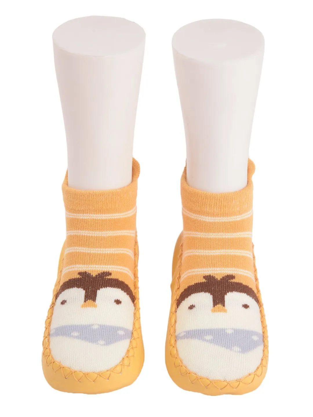 Adorable Penguin Face Socks with Soft Sole for Boys