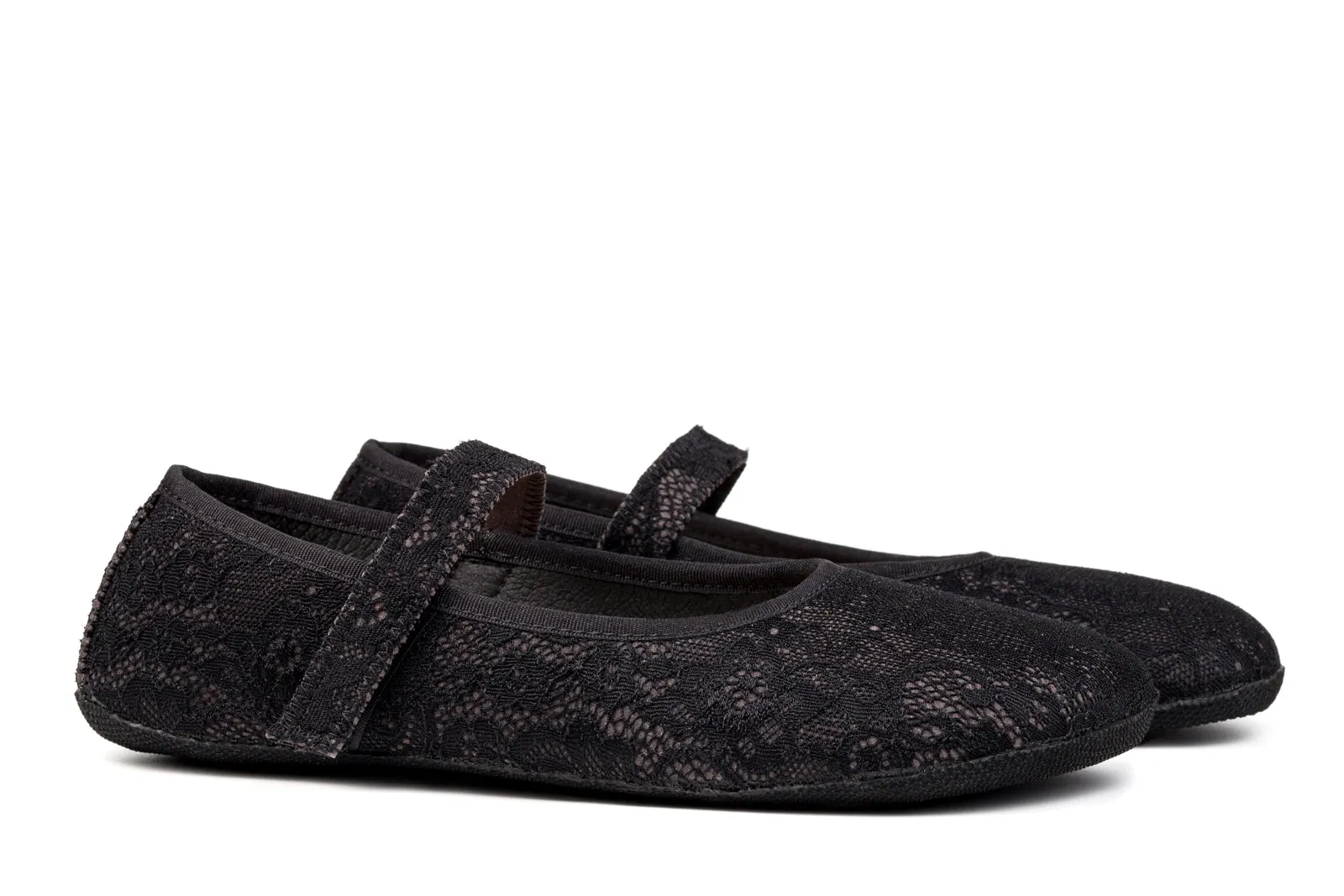 Ananda Barefoot Dress shoes with Black Lace