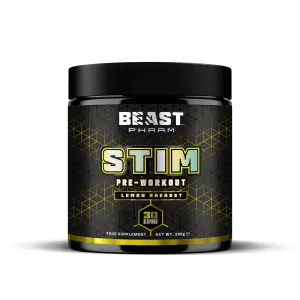 Beast Pharm Stim Pre Workout 390g