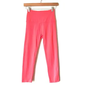 Beyond Yoga Coral Crop Legging- Size S (Inseam 19.5")