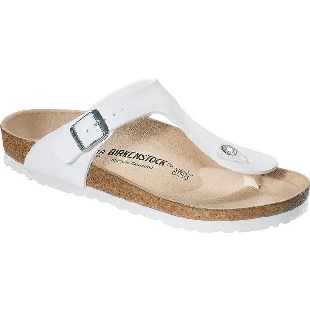 BIRKENSTOCK  Gizeh  Birko Flor Regular - White