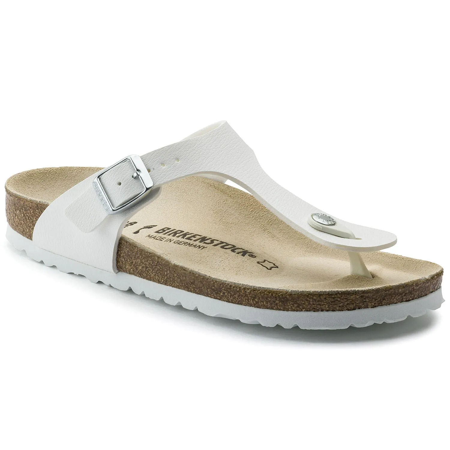 BIRKENSTOCK  Gizeh  Birko Flor Regular - White