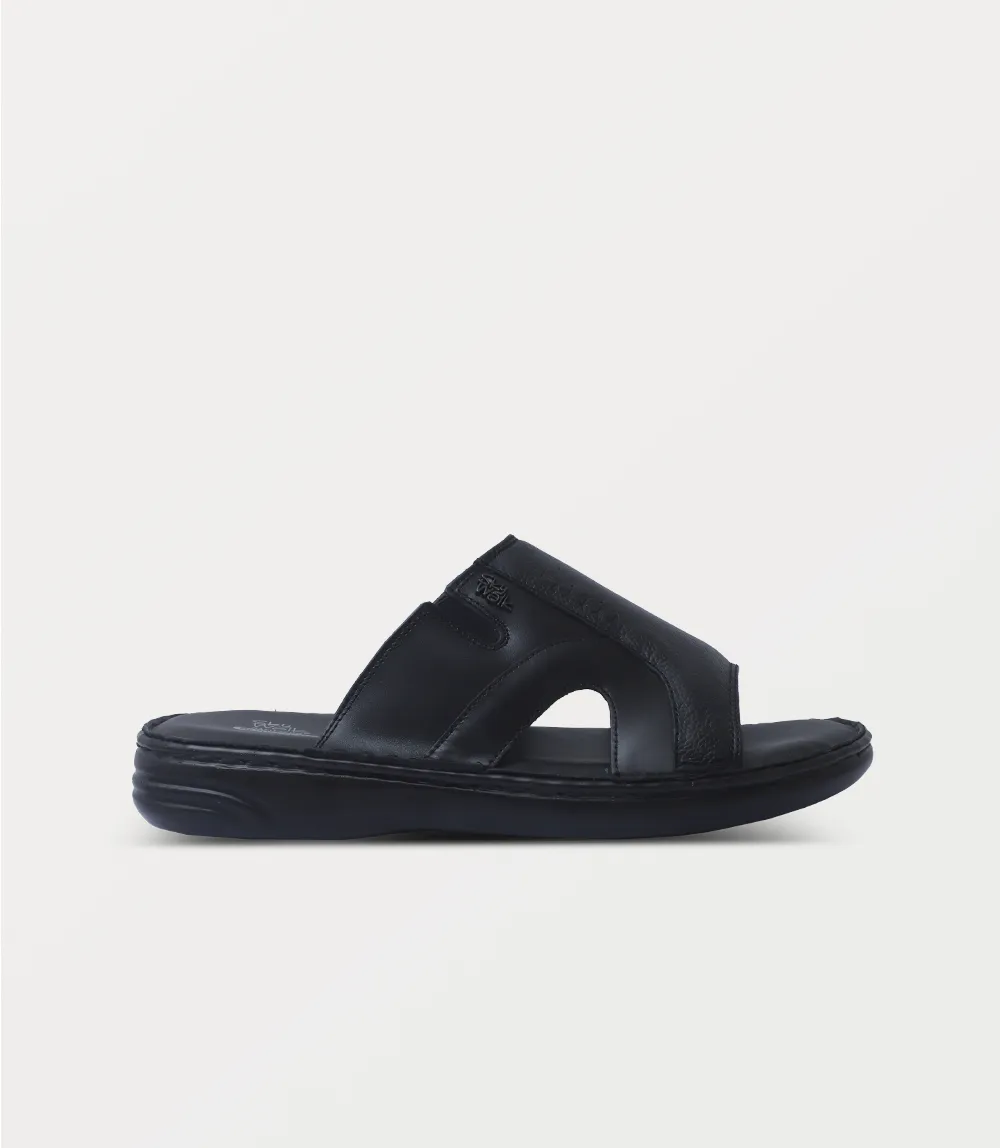 BM6865-BLACK-Men Slipper