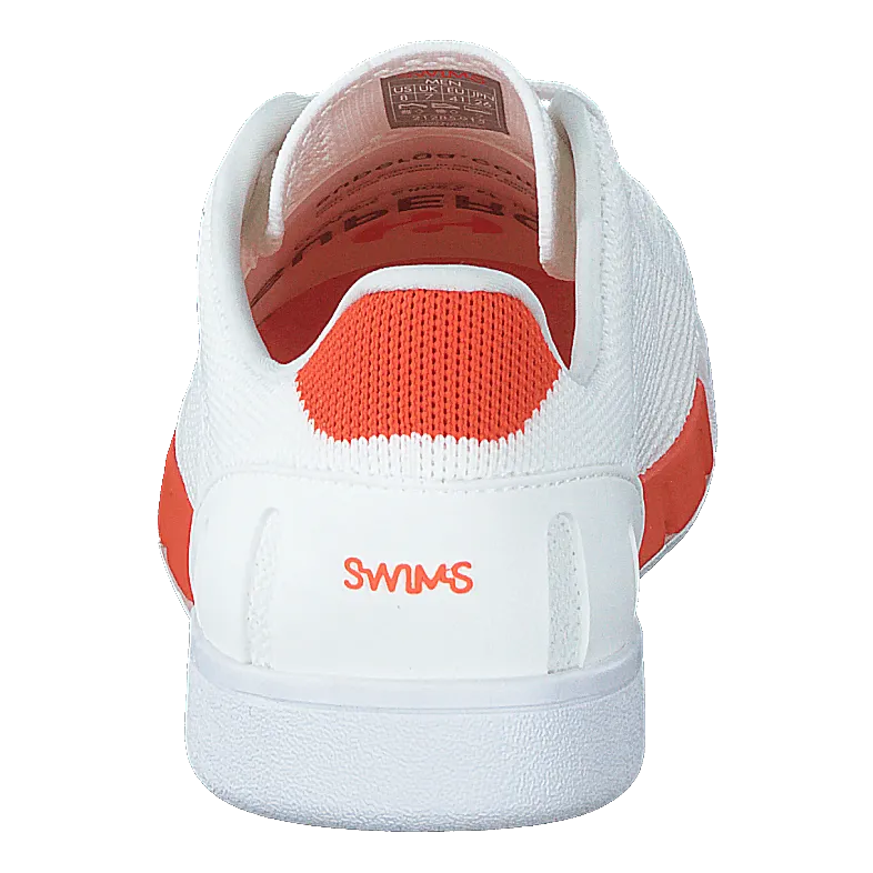 Breeze Tennis Knit White/swims Orange