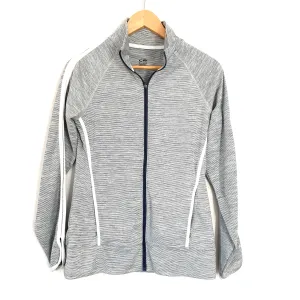 Champion Duo Dry Striped Zipper Jacket- Size S