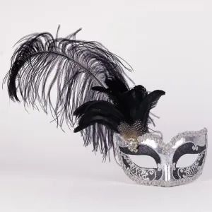 Colombina Can Can Silver Black