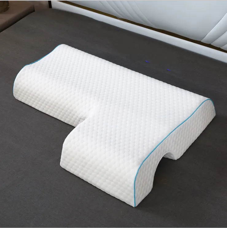 Couples Pillow Arched Cuddle Pillow With Slow Rebound Memory Foam For Arm Rest Hand Pillow | Brodtica.com
