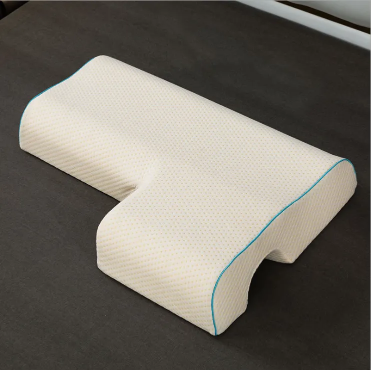 Couples Pillow Arched Cuddle Pillow With Slow Rebound Memory Foam For Arm Rest Hand Pillow | Brodtica.com