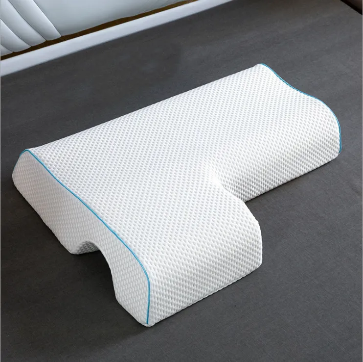 Couples Pillow Arched Cuddle Pillow With Slow Rebound Memory Foam For Arm Rest Hand Pillow | Brodtica.com
