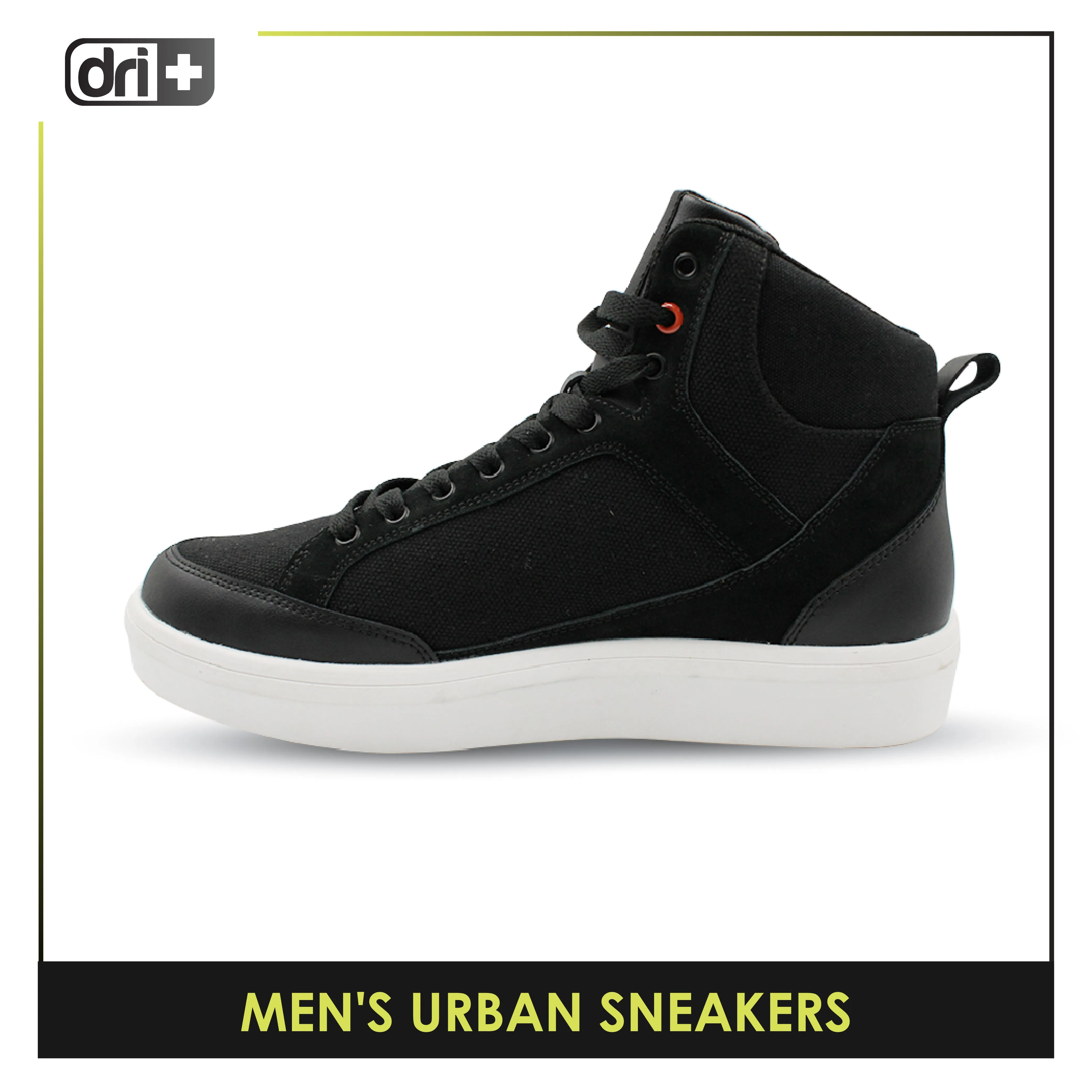 Dri Plus Men's DRI RIDE Urban Suede Leather Mid Cut Sneaker Shoes HDMH2401