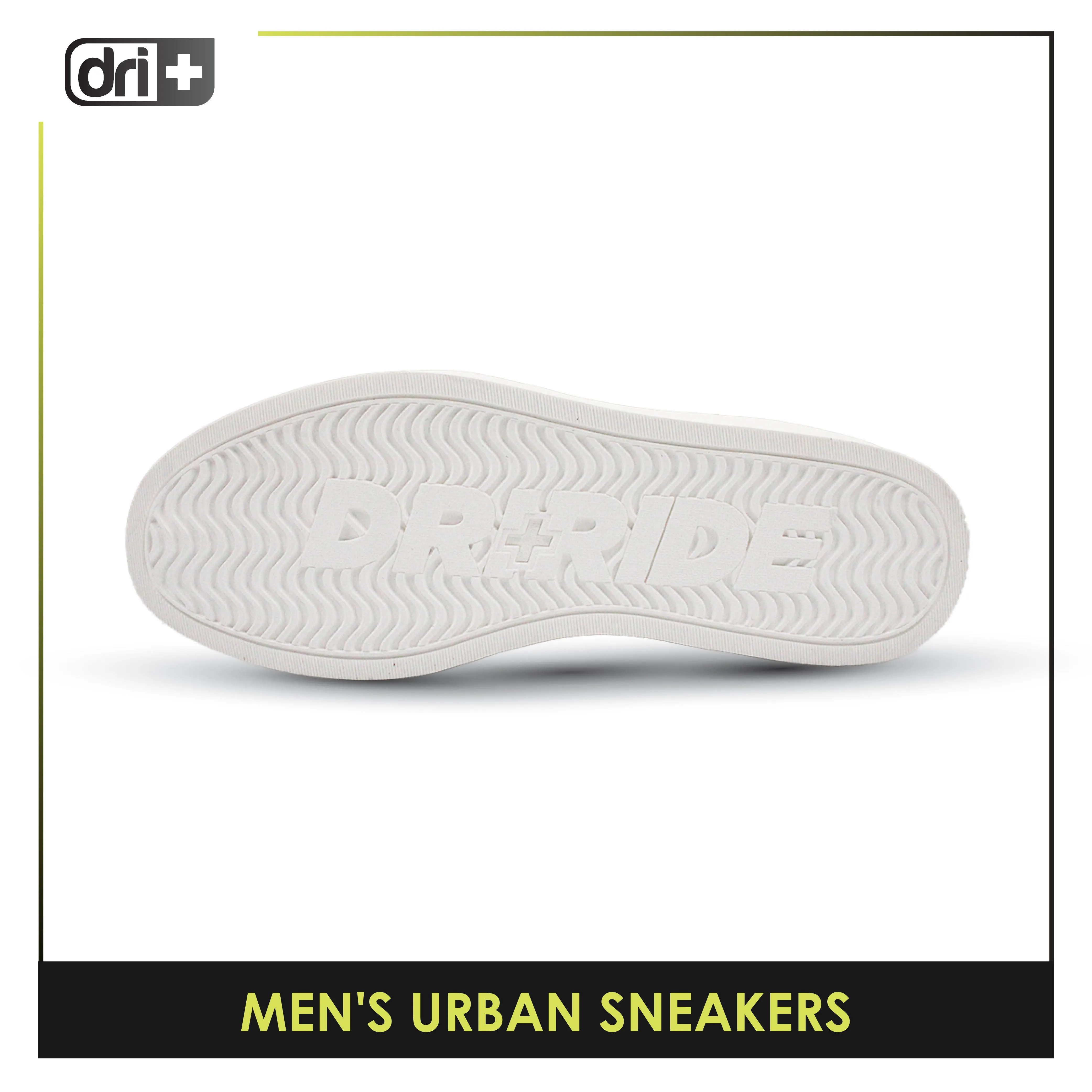 Dri Plus Men's DRI RIDE Urban Suede Leather Mid Cut Sneaker Shoes HDMH2401