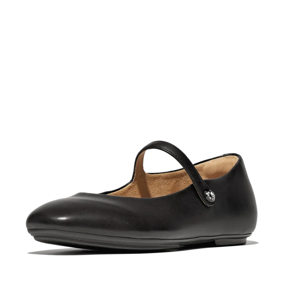 FitFlop x Song Hye Kyo <br>DELICATO Crystal-Cluster Soft Leather Mary Janes