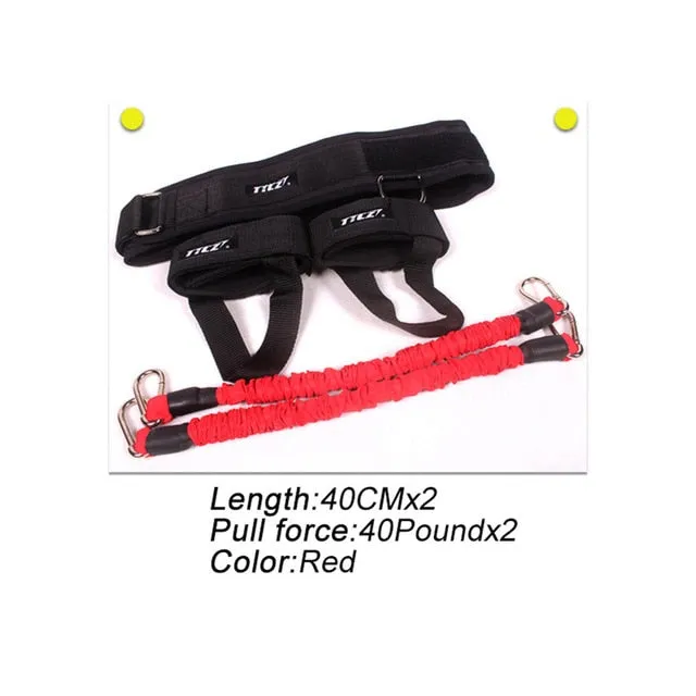 Fitness Bounce Trainer Rope Leg Strength Equipment