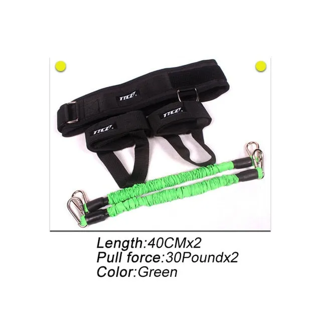 Fitness Bounce Trainer Rope Leg Strength Equipment