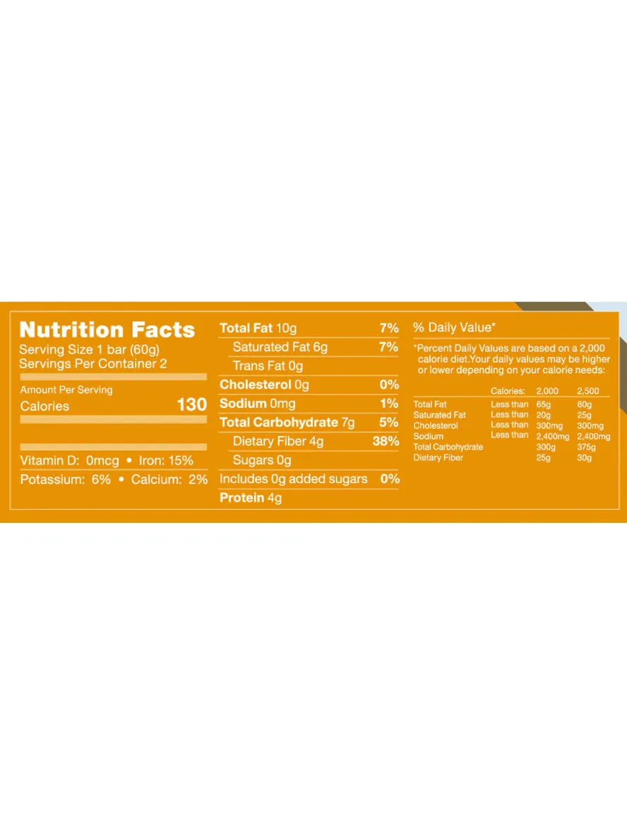 Fitness Protein Bar, Vegan Chocolate, Sugar-Free, 2oz, Rawmantic