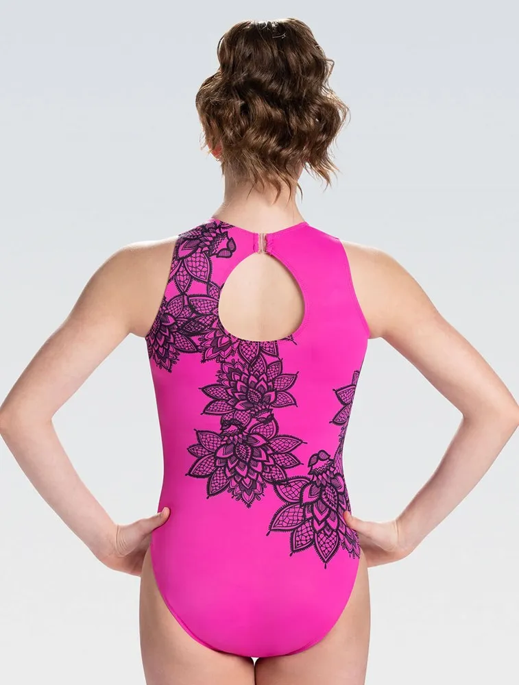 Fluttering Flowers Workout Leotard