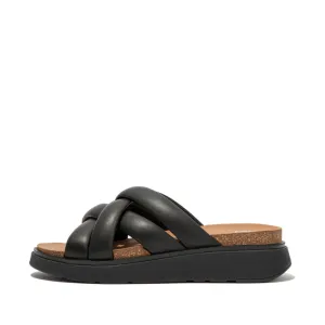 GEN-FF Padded-Strap Leather Slides