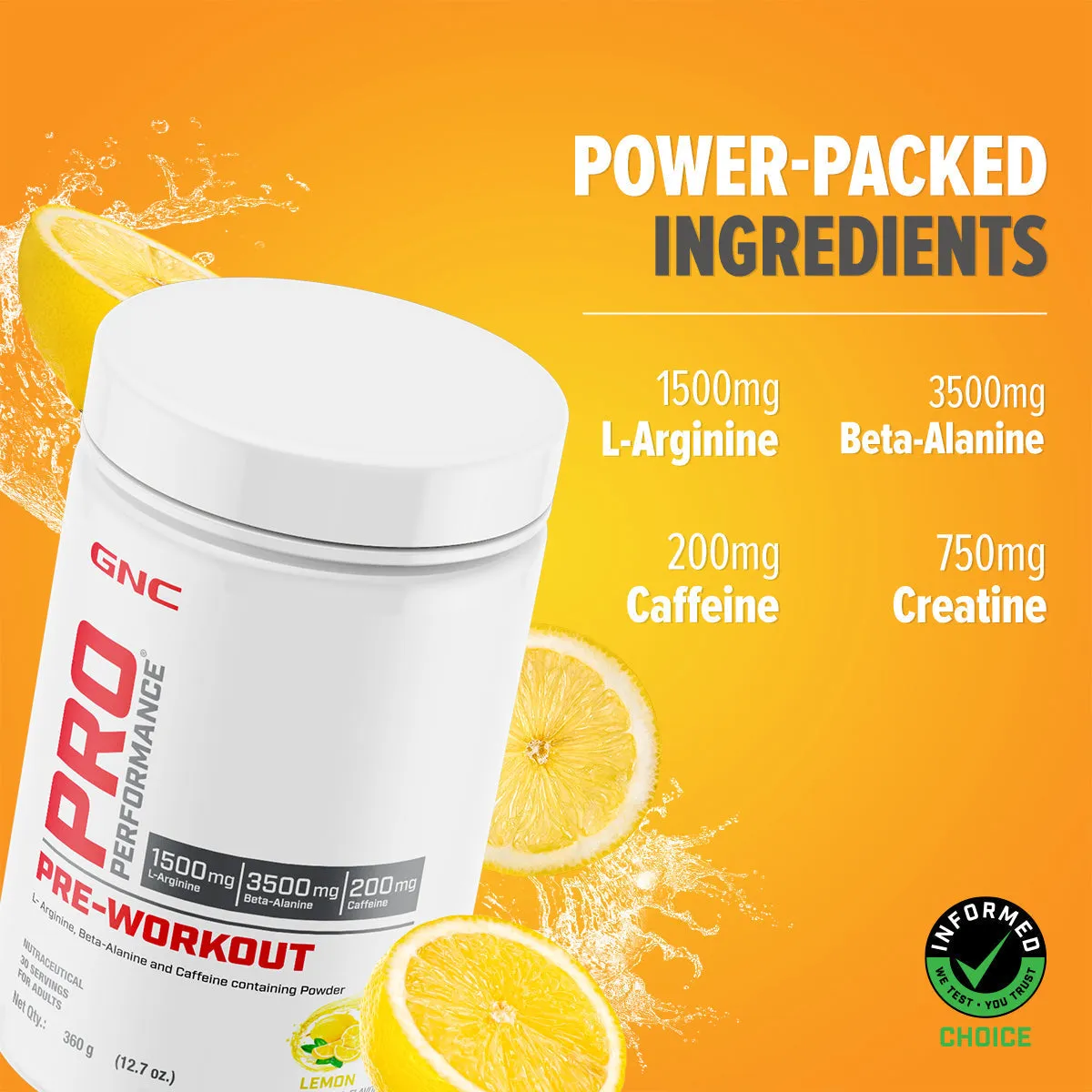 GNC Pro Perfornce Pre-Workout