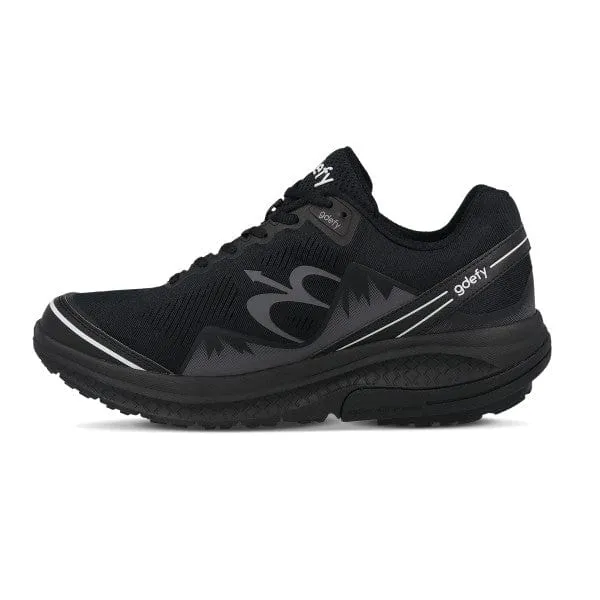Gravity Defyer Men's Mighty Walk Athletic Shoes- Black/ Grey