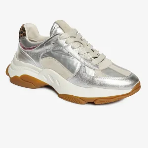 Greyder Women's Stylish Everyday Sneakers In Silver