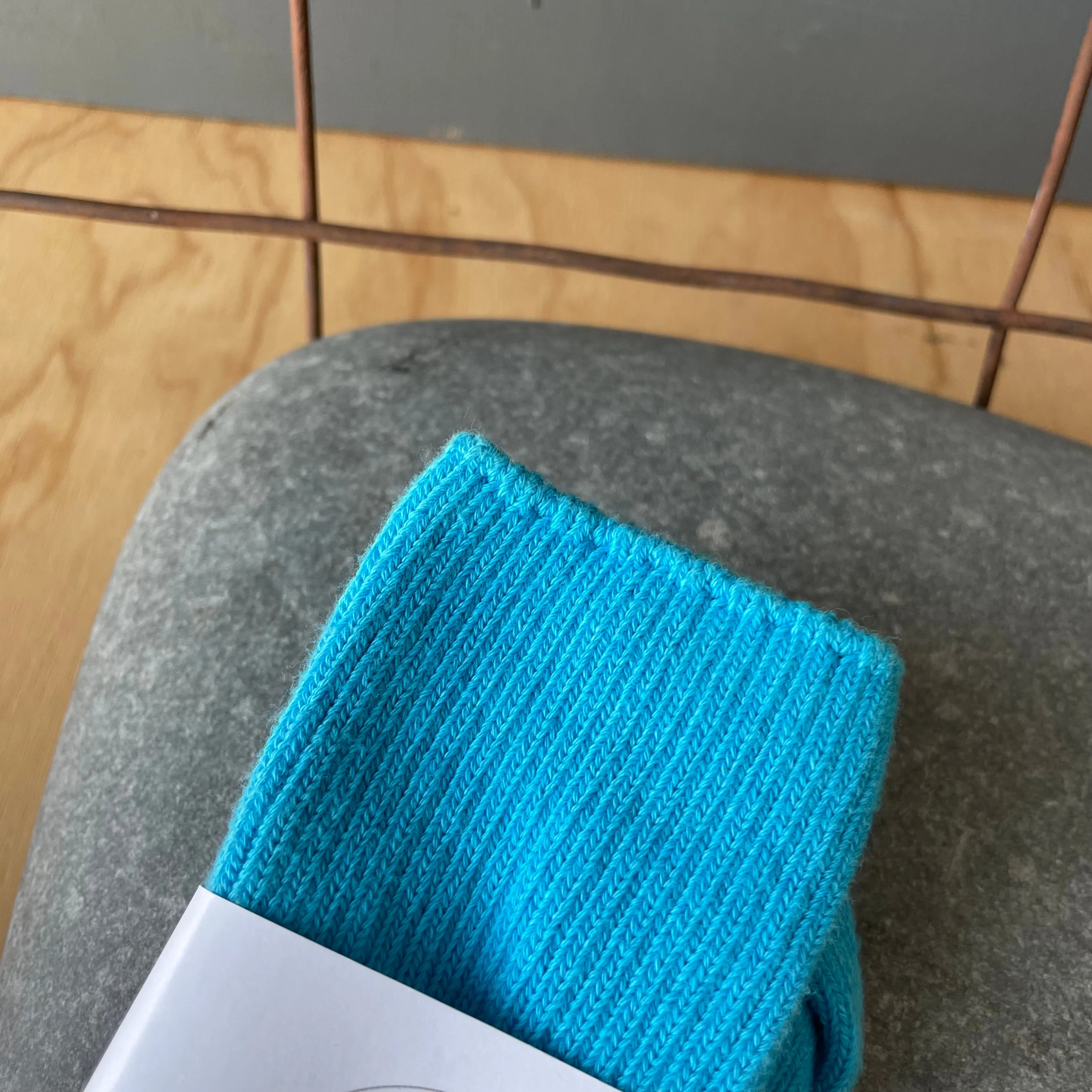 Hand Dyed Cotton Socks in Pop Tones by Scarfshop