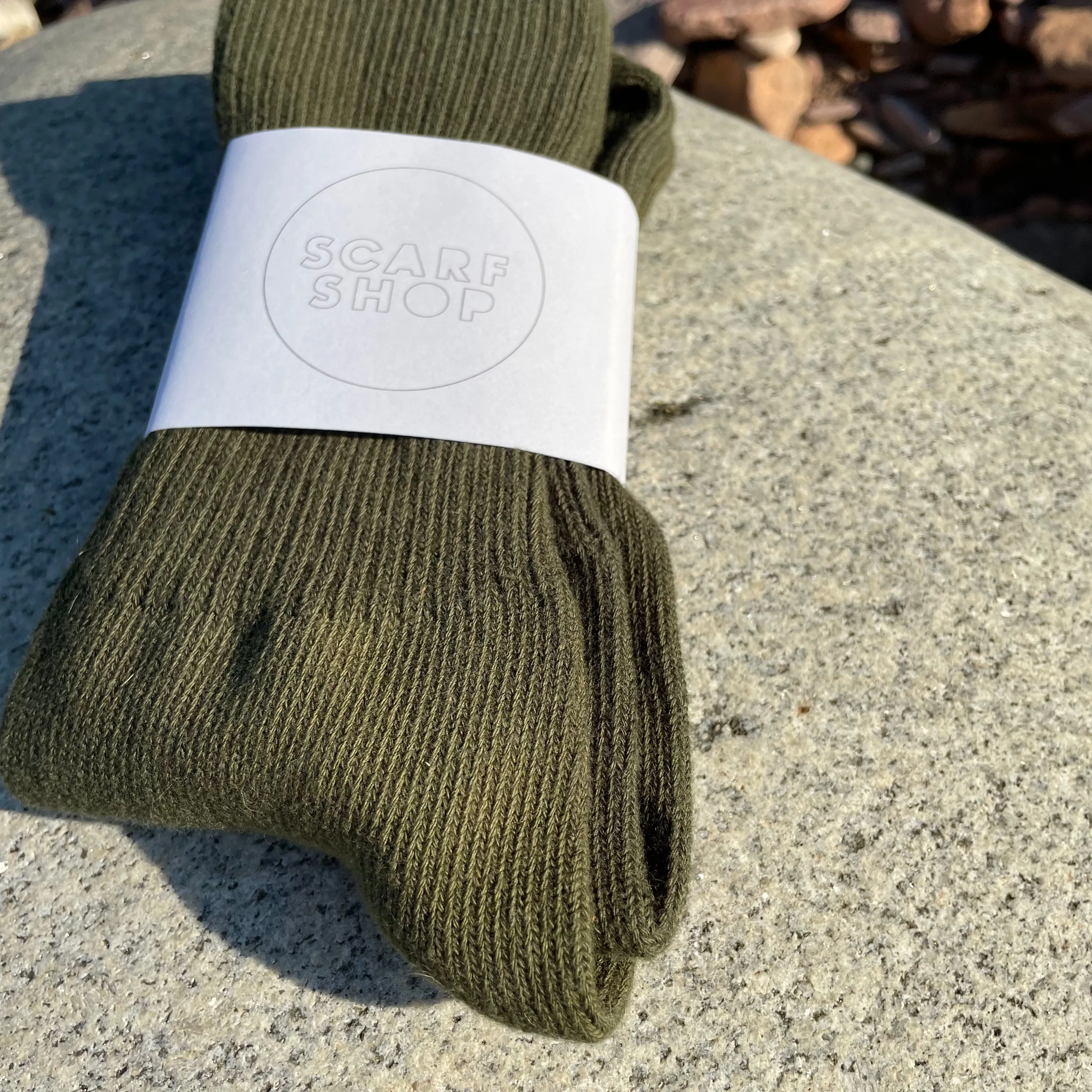 Hand Dyed Cotton Socks in Sweet New Tones by Scarfshop