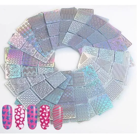 Hollow Nail Stencil Stickers