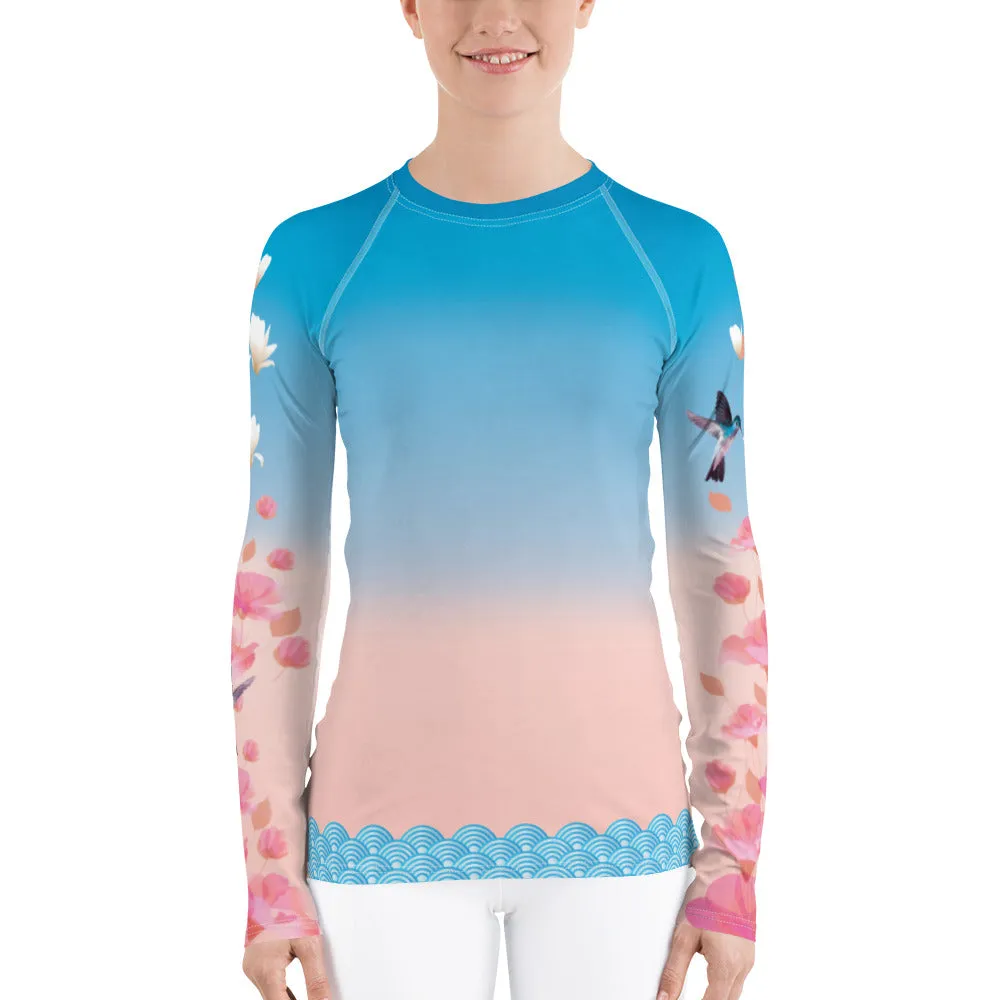 Hummingbird Women's Rash Guard