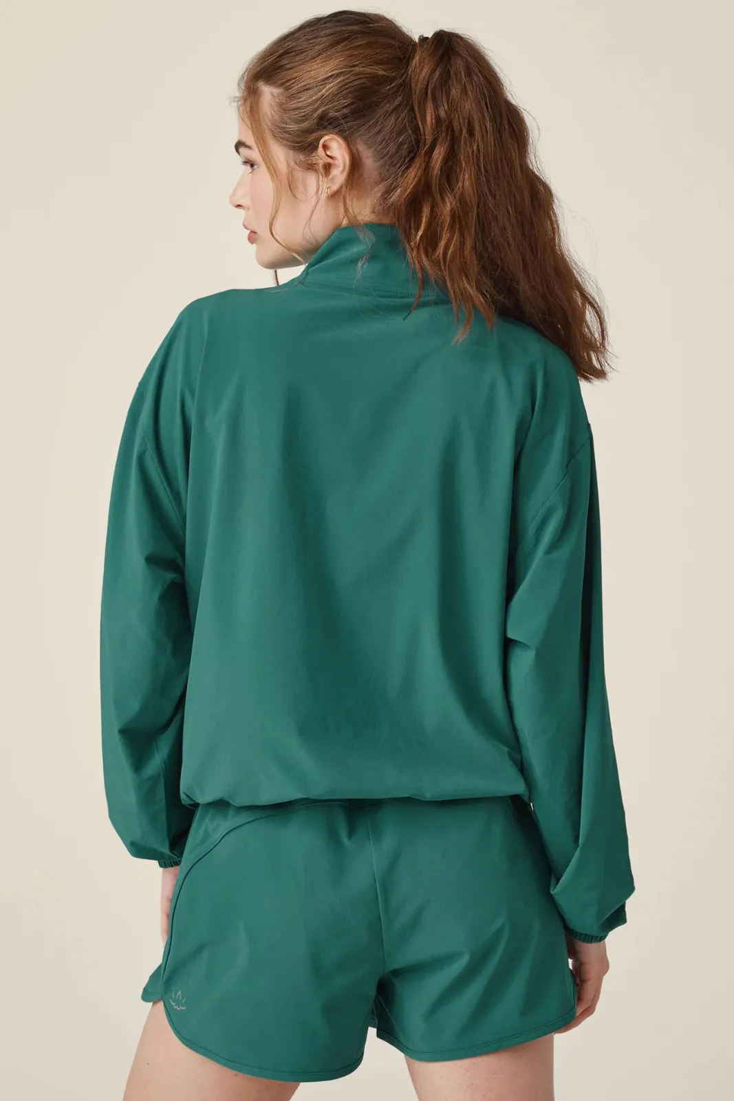 In Stride Half Zip Pullover, Lunar Teal