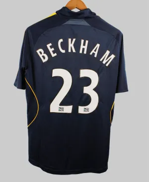 LA Galaxy 2007-08 Beckham Away Kit (L)