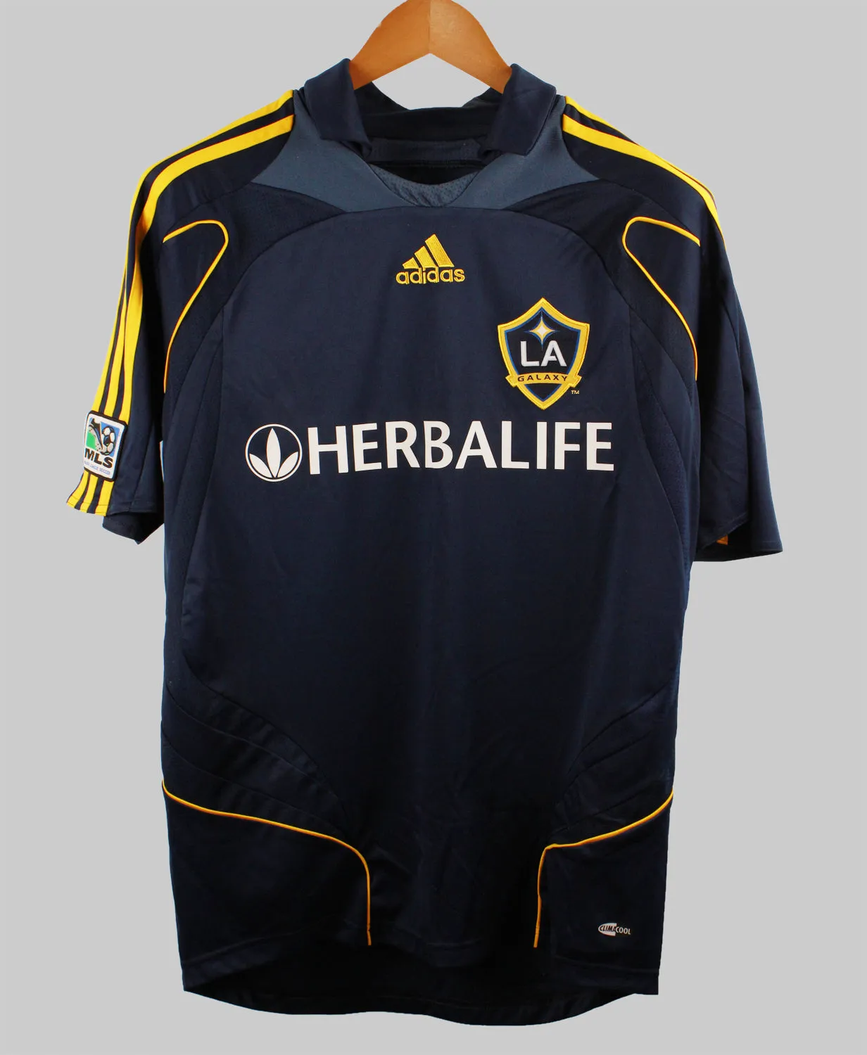 LA Galaxy 2007-08 Beckham Away Kit (L)
