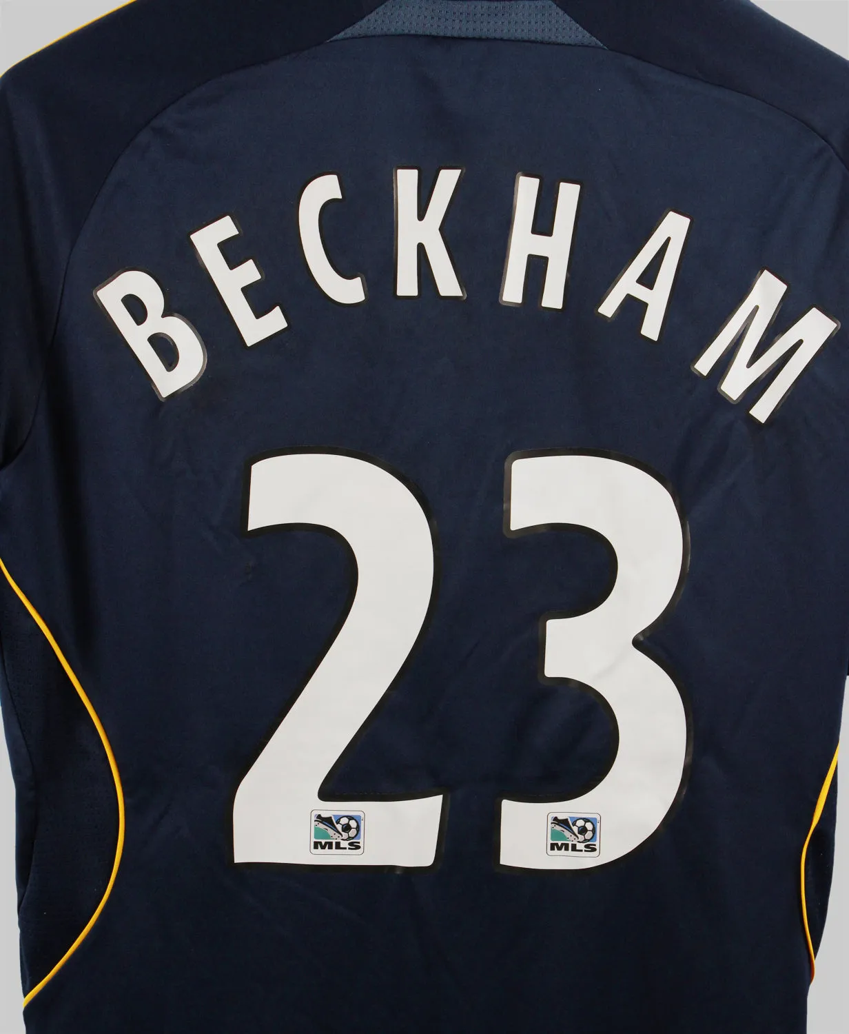 LA Galaxy 2007-08 Beckham Away Kit (L)