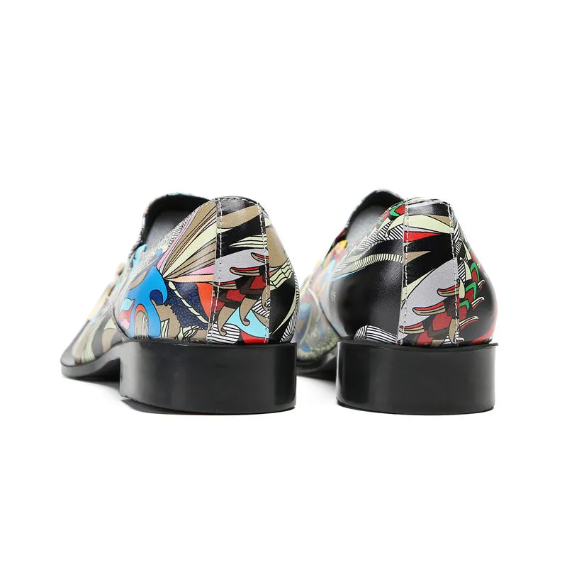 Leather shoes for men summer breathable cowhide hollow business formal wear 2023 new men's casual sandals wedding groom shoes
