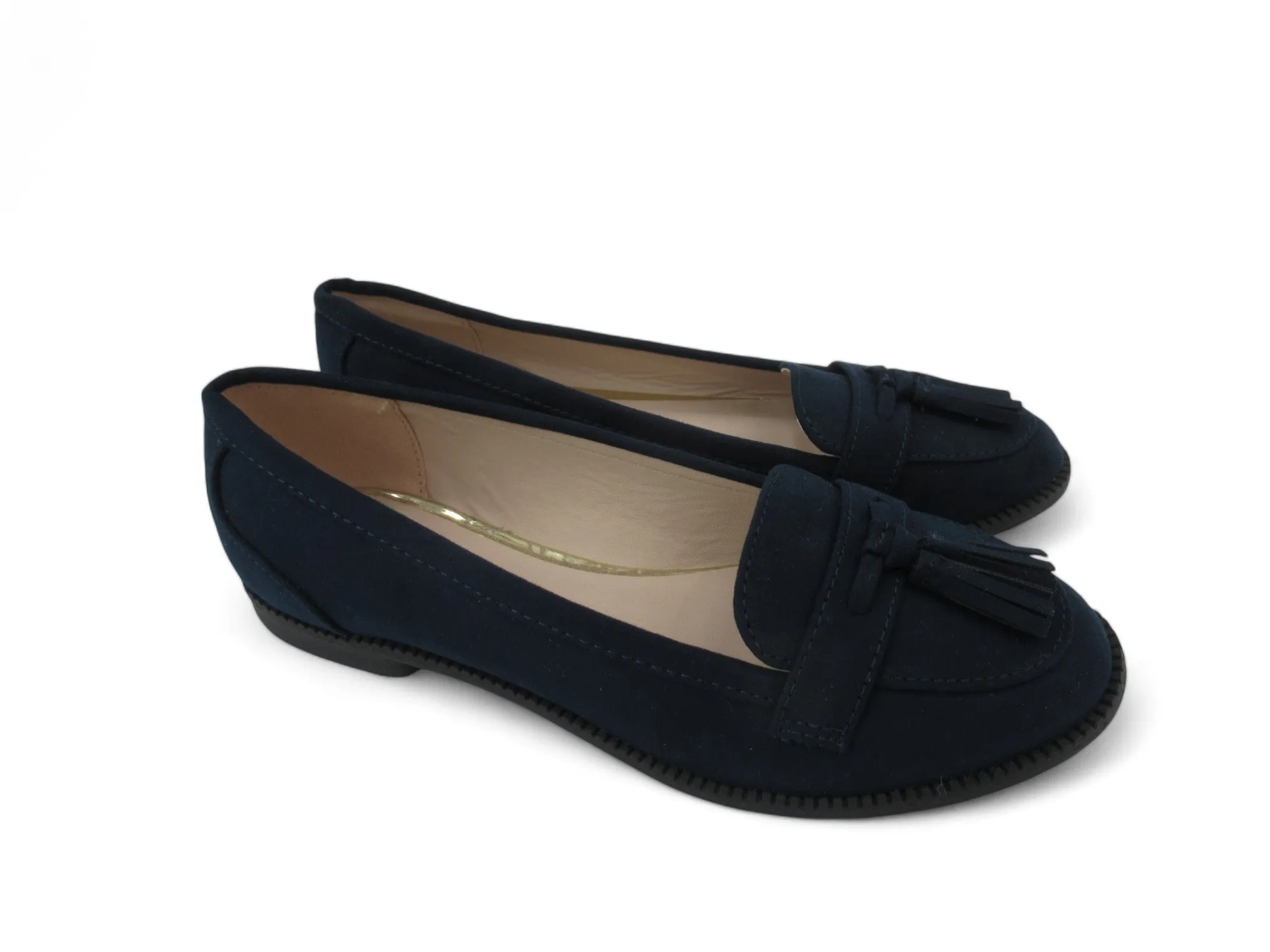 Lipsy London UK 3 Navy Blue Loafer Shoes Womenswear | Preloved