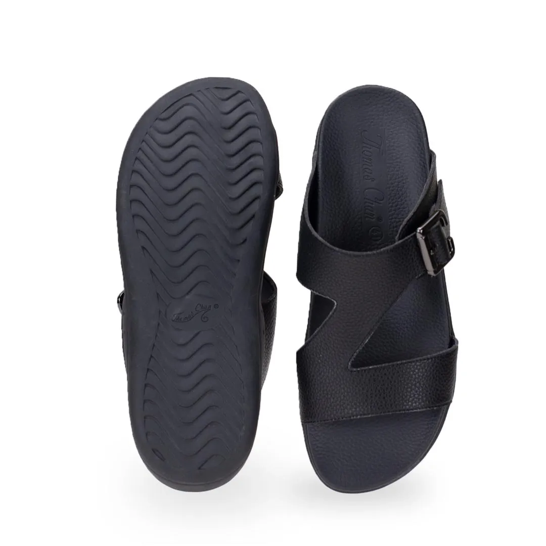 Men Zig Zag Buckle Sandals [Comfy Health Series][ODD SIZES LEFT]