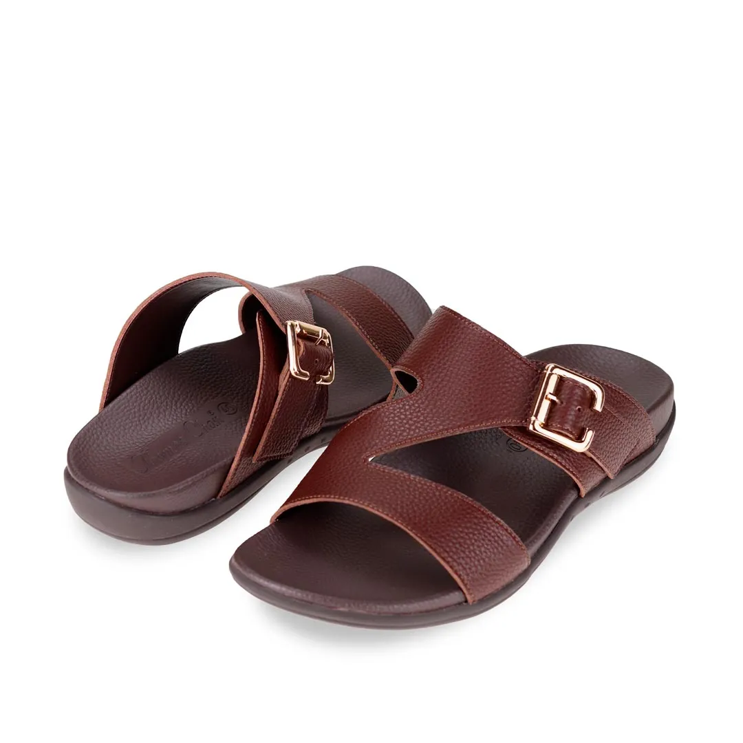 Men Zig Zag Buckle Sandals [Comfy Health Series][ODD SIZES LEFT]