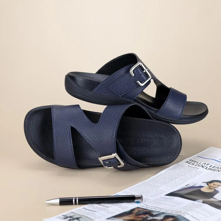Men Zig Zag Buckle Sandals [Comfy Health Series][ODD SIZES LEFT]