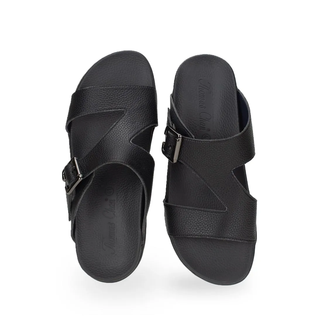 Men Zig Zag Buckle Sandals [Comfy Health Series][ODD SIZES LEFT]