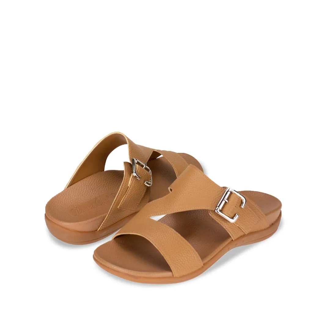 Men Zig Zag Buckle Sandals [Comfy Health Series][ODD SIZES LEFT]