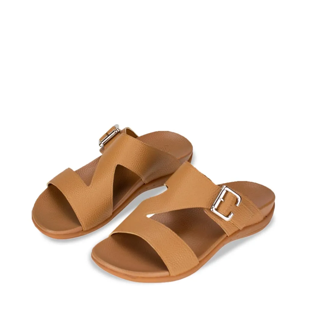 Men Zig Zag Buckle Sandals [Comfy Health Series][ODD SIZES LEFT]