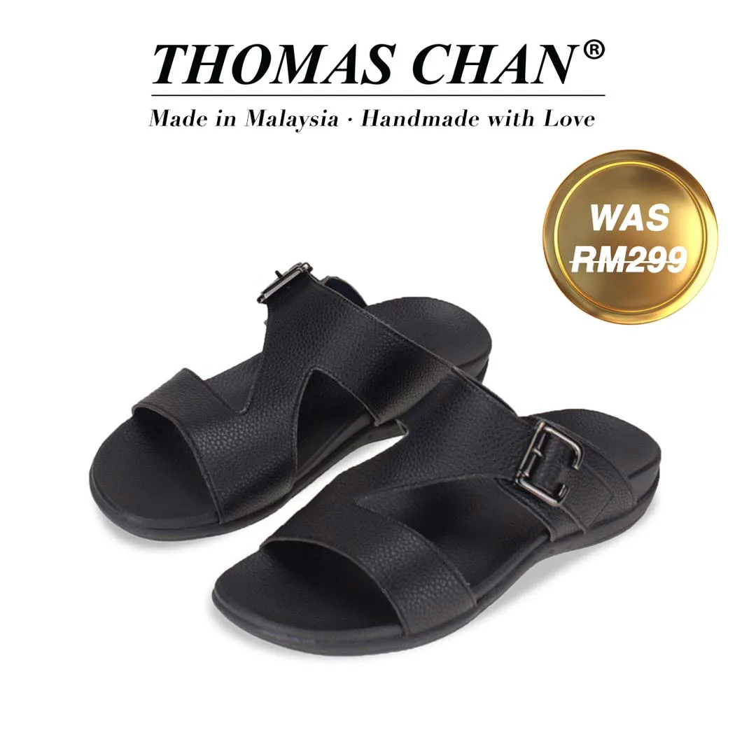 Men Zig Zag Buckle Sandals [Comfy Health Series][ODD SIZES LEFT]