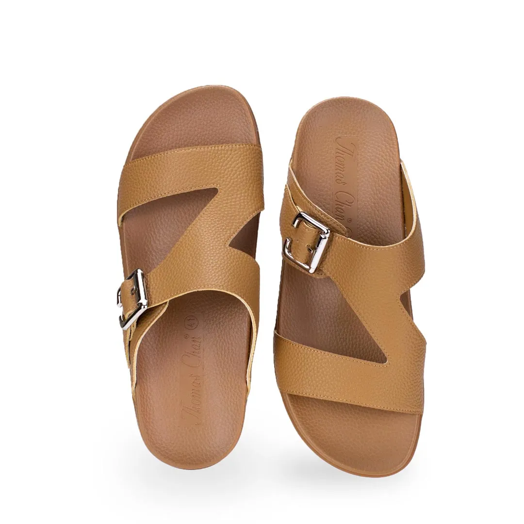 Men Zig Zag Buckle Sandals [Comfy Health Series][ODD SIZES LEFT]