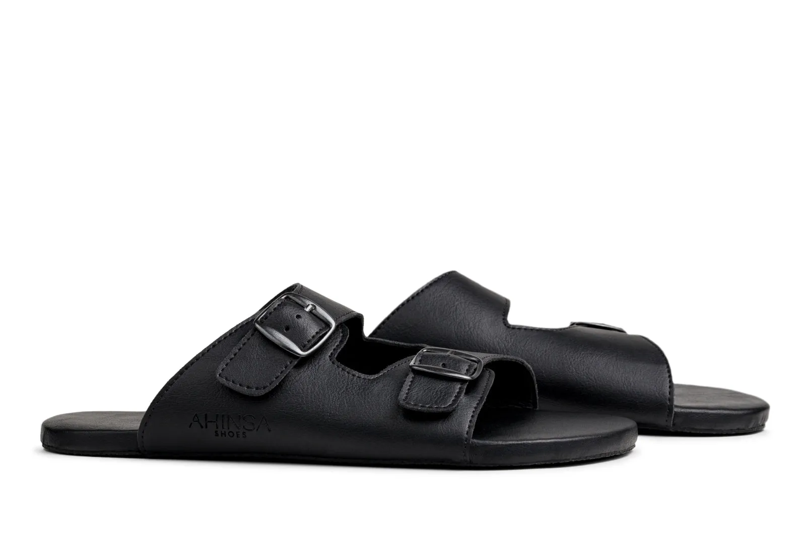Men’s barefoot slip-on sandals black