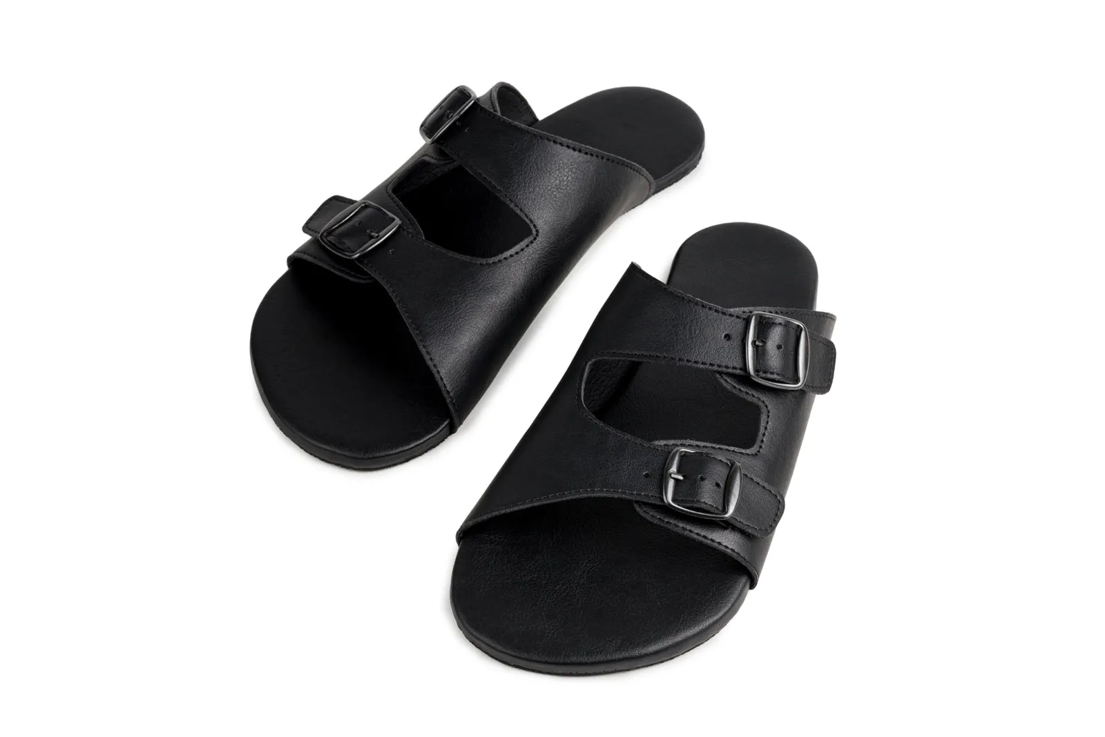Men’s barefoot slip-on sandals black