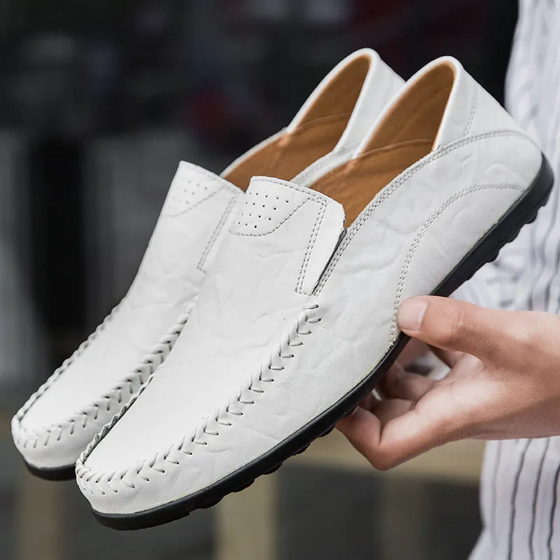 Men's Genuine Leather Moccasins | Casual Loafers
