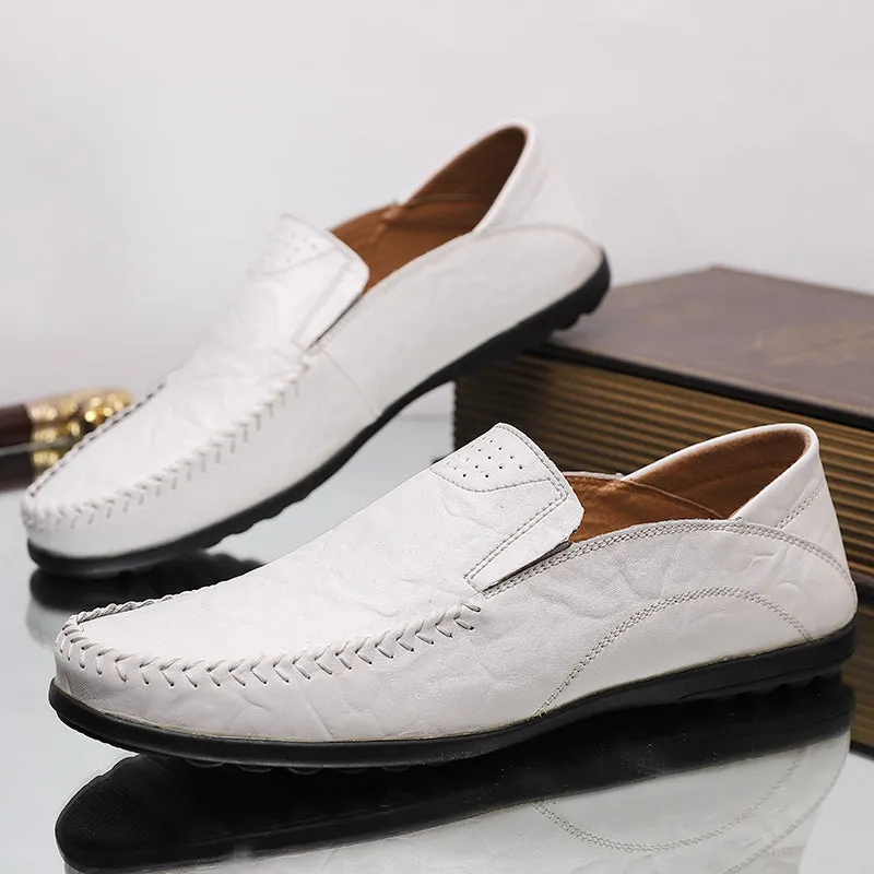 Men's Genuine Leather Moccasins | Casual Loafers